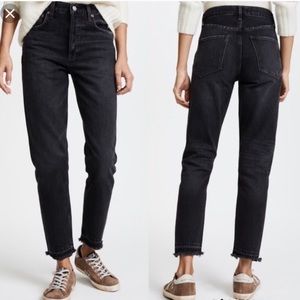 NWT AGOLDE Jaime high rise classic